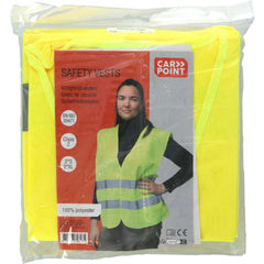 Σετ γιλέκων ασφαλείας Carpoint: 2 x Small + 2 x Extra Large 