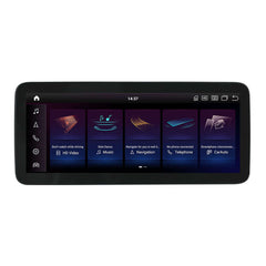 Audi A8/S8 09-17 - 10,25" radio met draadloze Apple CarPlay & Android Auto scherm met infotainmentfuncties.