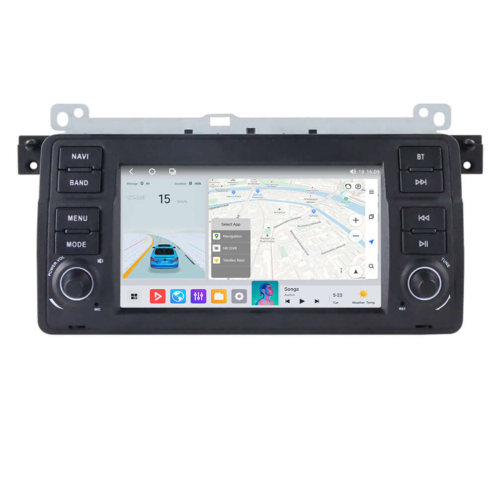 BMW E46 - 7" Ράδιο με Apple CarPlay και Android Auto