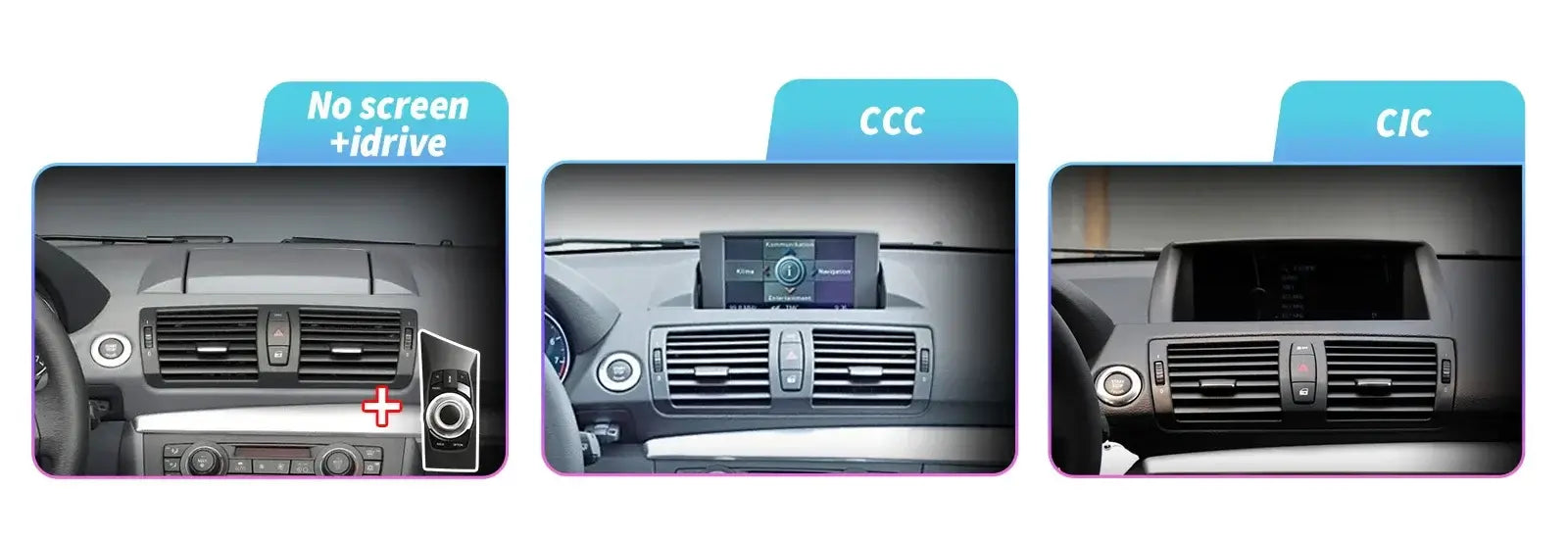 BMW 1-serie 05-12 - 10,25" Ράδιο με Apple CarPlay και Android Auto – Bilmedie.dk