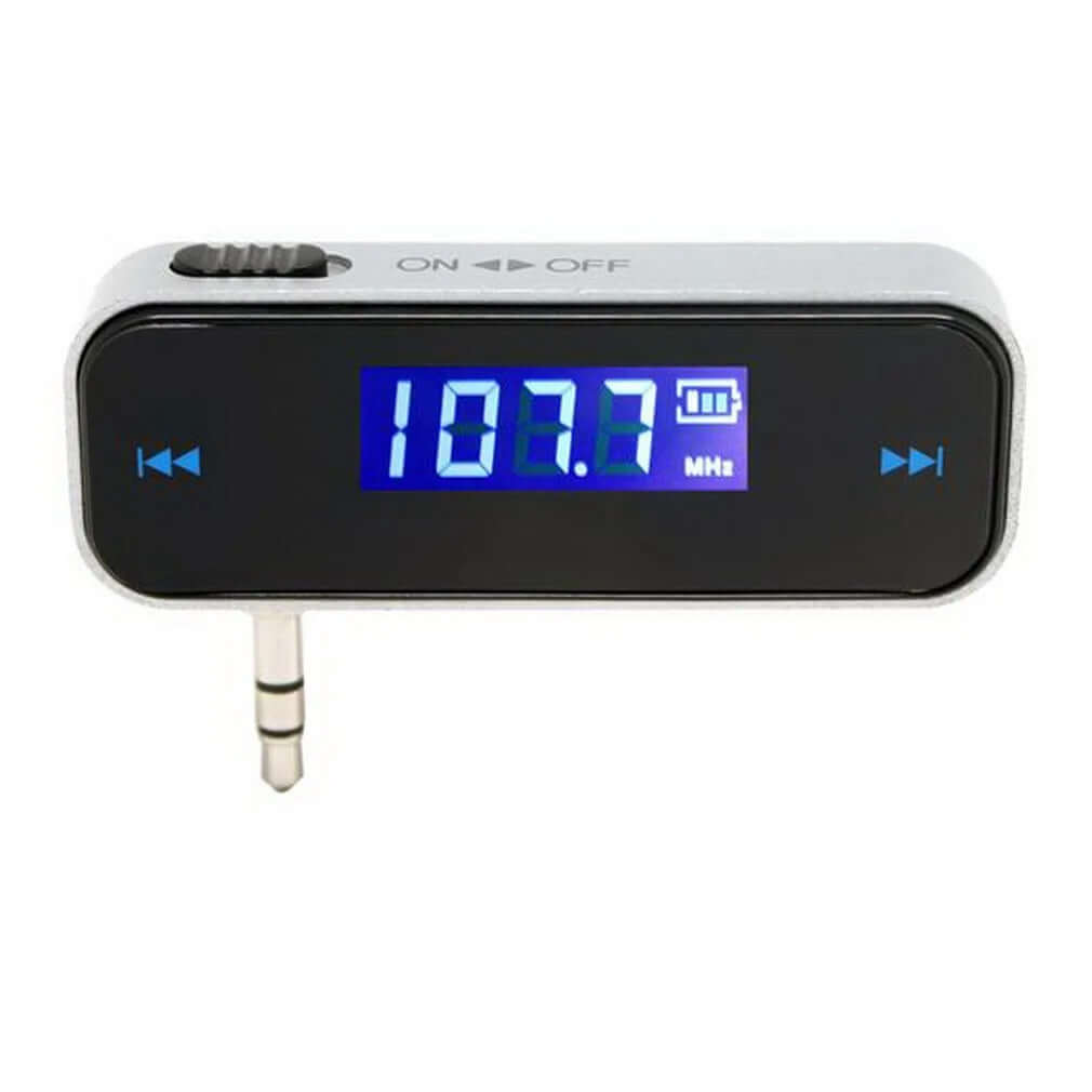 FM Transmitter με AUX – Ασύρματη μουσική και hands-free κλήσεις στο αυτοκίνητο, με οθόνη συχνότητας και θύρα AUX.
