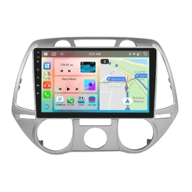 Hyundai I20 08-12 - 9" radio met Apple CarPlay en Android Auto – Carmediaeurope.com