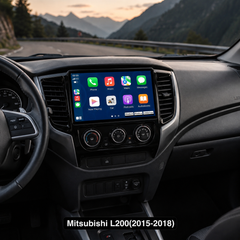 Mitsubishi L200 2015-2018 - 9" ραδιόφωνο με Apple CarPlay και Android Auto 