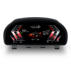 BMW 5, 6, 7, X3, X4, X5 og X6 2010-2019 - 12,3" Digitalt Speedometer