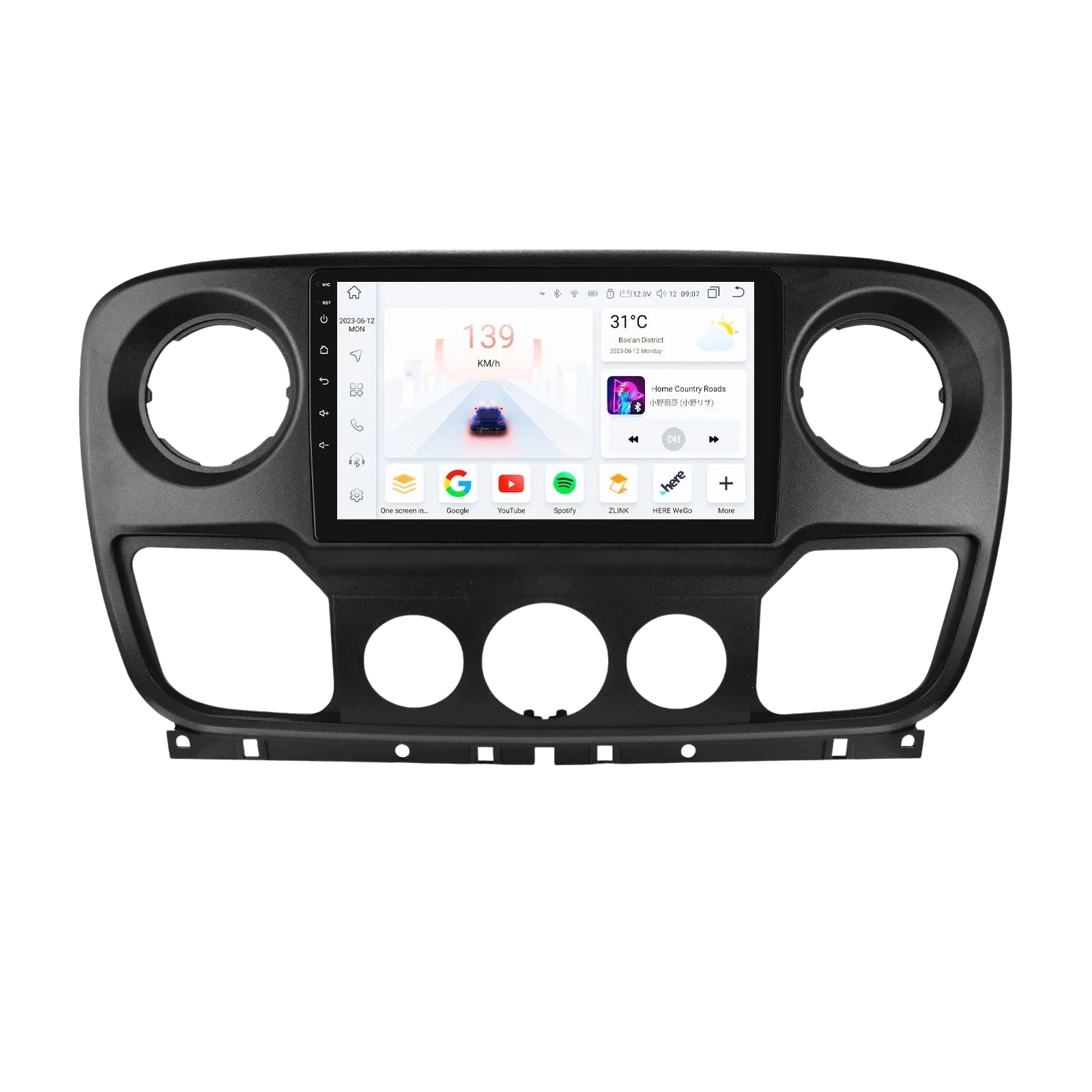 Nissan NV400/Opel Movano/Renault Master 11-19 - Ράδιο 10,1" με Apple CarPlay και Android Auto – Bilmedie.dk