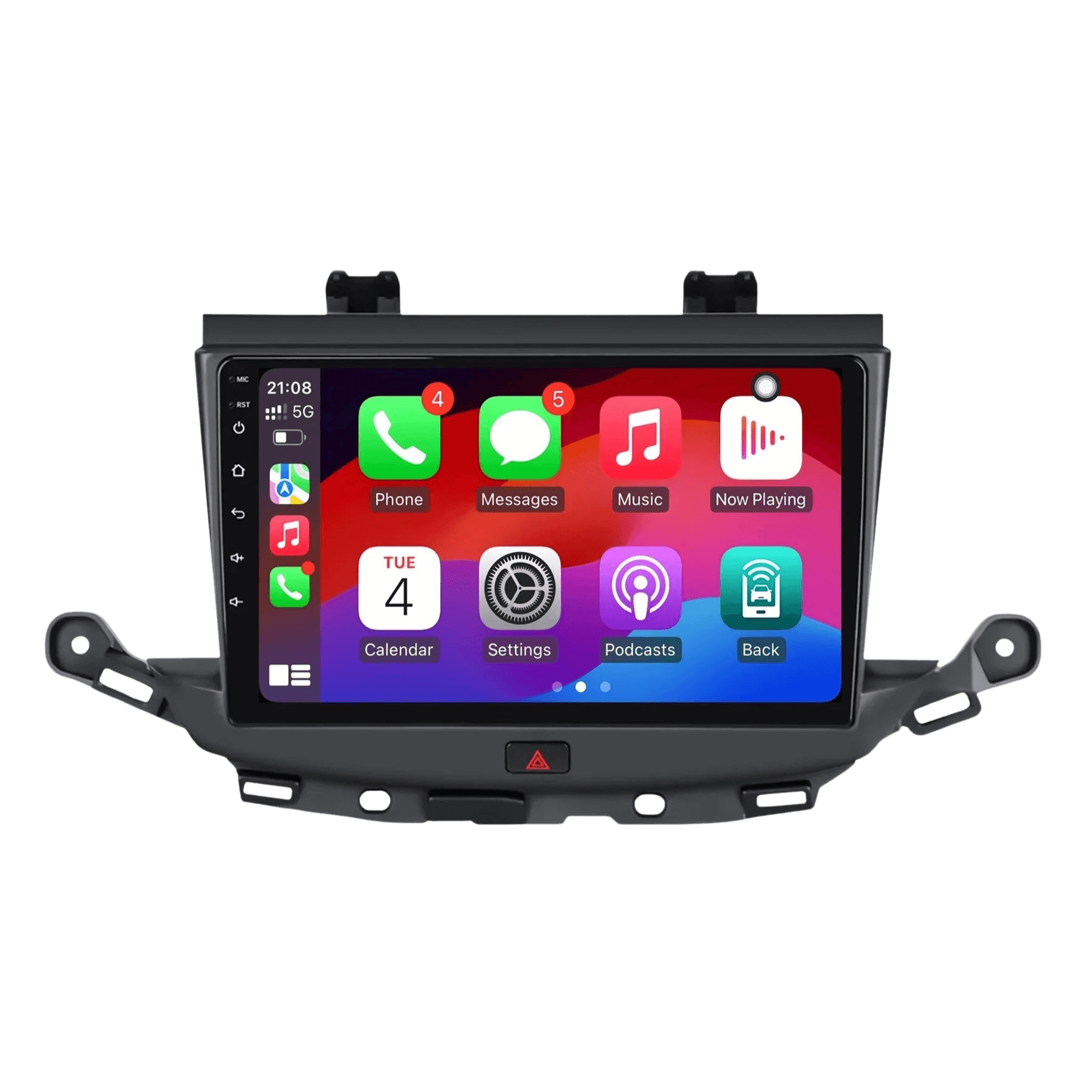 Opel Astra 16-20 - 9" Ράδιο με Apple CarPlay και Android Auto – Bilmedie.dk