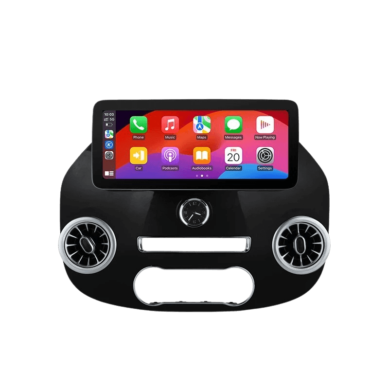 Mercedes Vito 14-21 - 12,3" radio met Apple CarPlay en Android Auto – Carmediaeurope.com