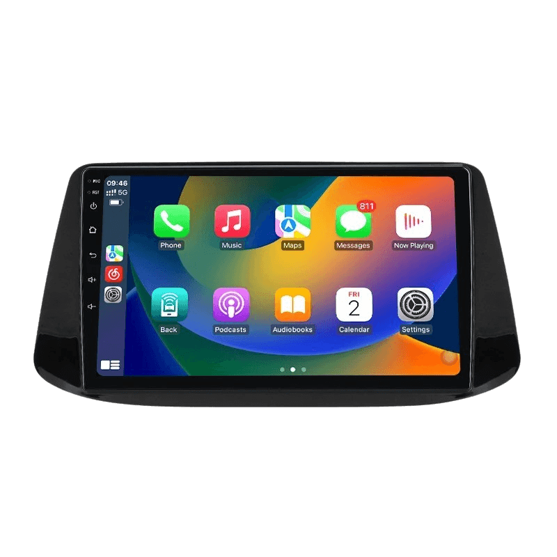 Hyundai I30 17-21 - 9" radio met Apple CarPlay en Android Auto, 9" touchscreen met gebruiksvriendelijke interface.