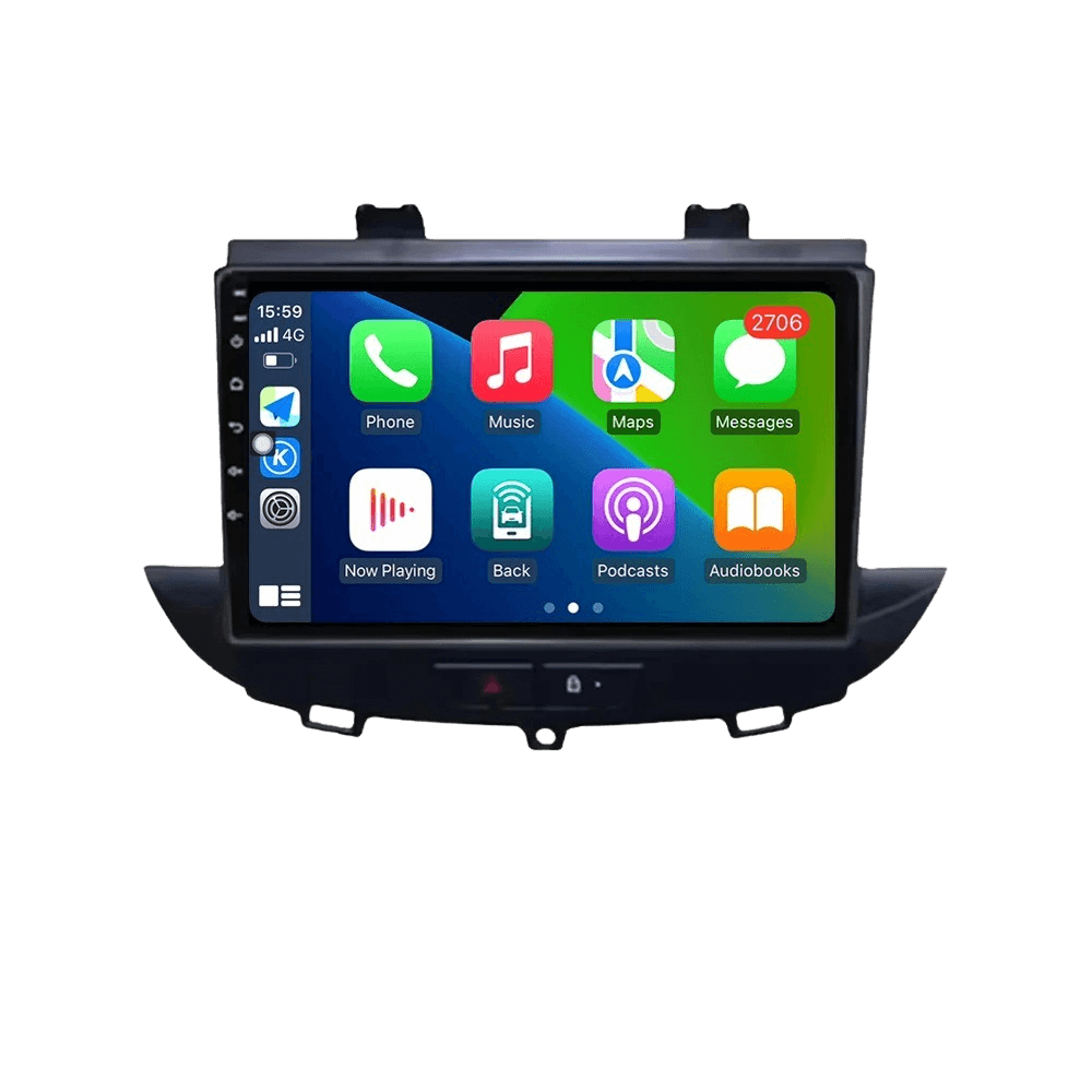 Opel Grandland/Crossland 16-20 - 9" radio met Apple CarPlay en Android Auto – Carmediaeurope.com