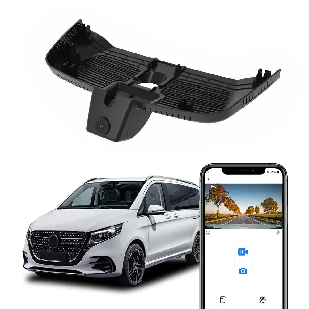 4K κρυφή dashcam για Mercedes-Benz V-Klasse (Facelift), EQV, Vito & eVito (2024–2025) 