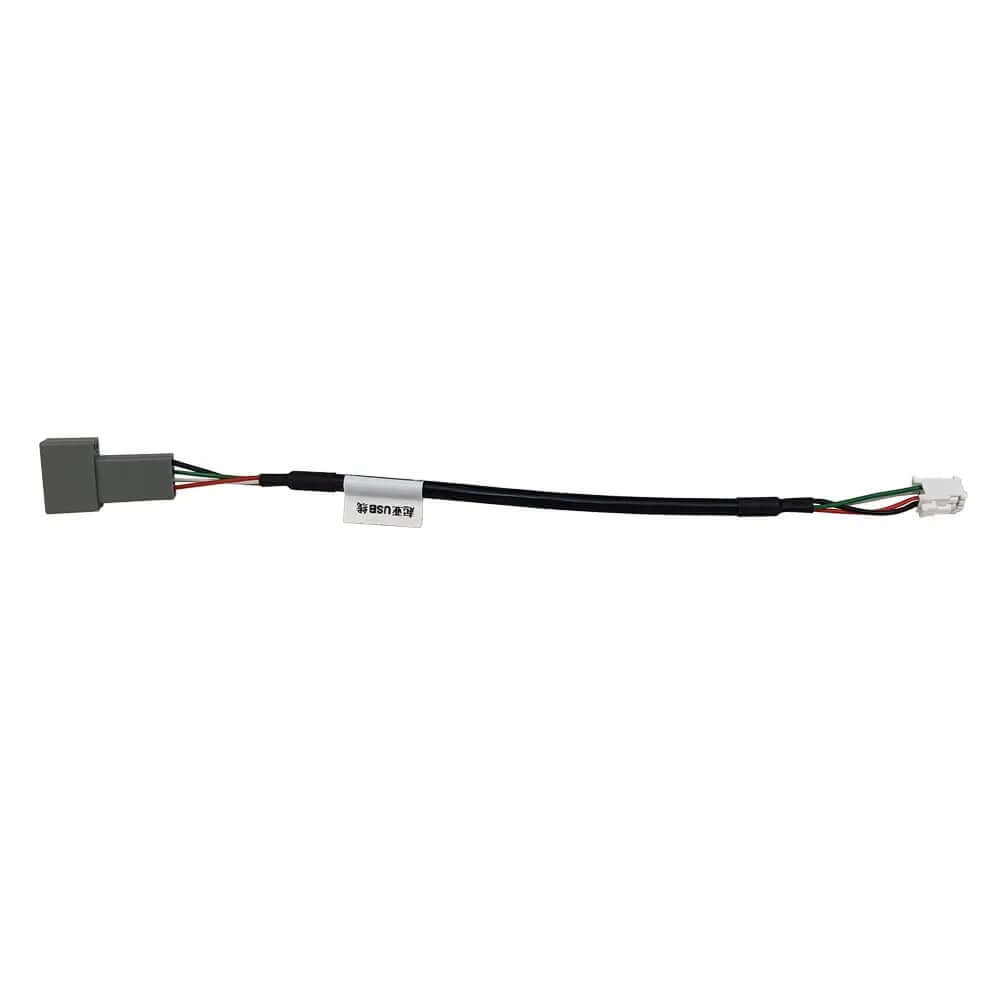 USB Adapterkabel – 4-pin stik til Kia og Hyundai, kabel til bilens radio og musikafspiller.