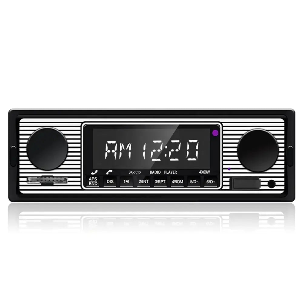 1 DIN ραδιόφωνο αυτοκινήτου με Bluetooth, USB & ρετρό σχεδιασμό – MP3 player 
