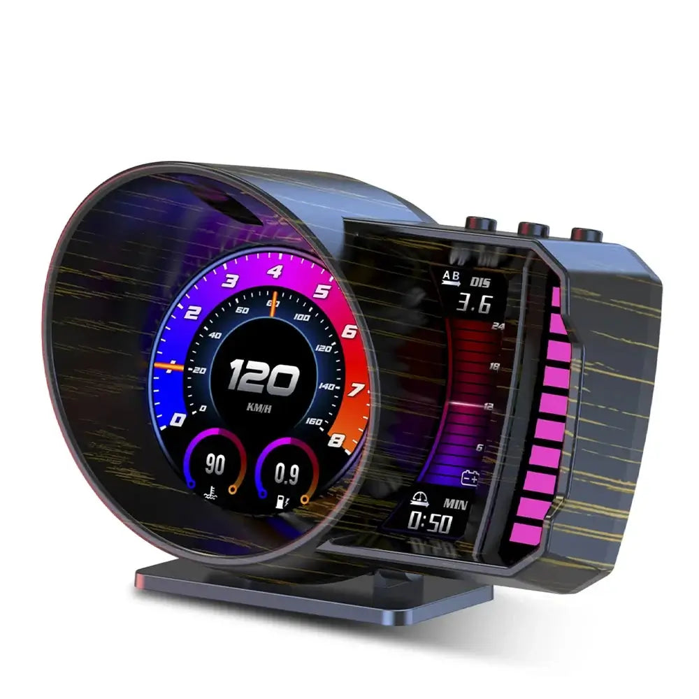 3.5" Head-Up Display (HUD) για αυτοκίνητο – Ψηφιακό ταχύμετρο με OBD2 
