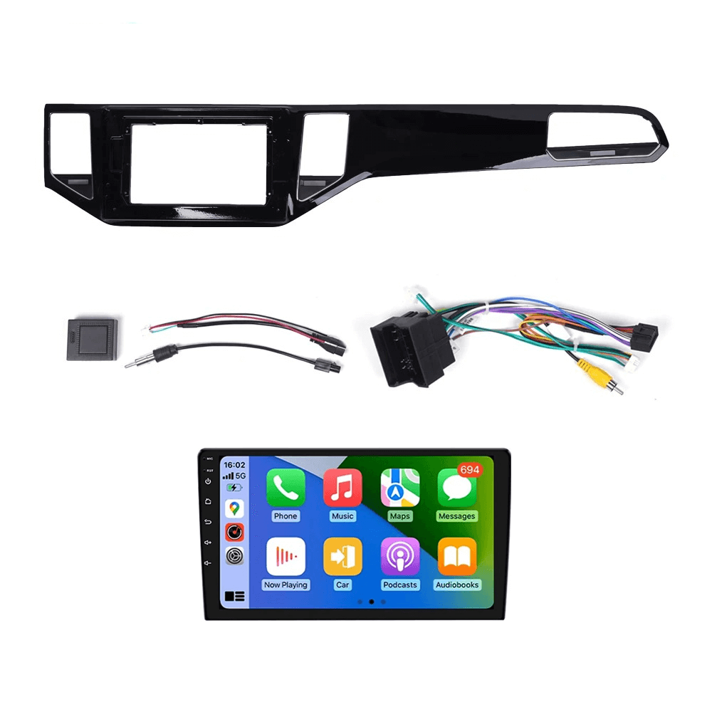 VW Golf Sportsvan 16-20 - Ράδιο 9" με Apple CarPlay και Android Auto – Bilmedie.dk