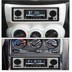 1 DIN ραδιόφωνο αυτοκινήτου με Bluetooth, USB & ρετρό σχεδιασμό – MP3 player 