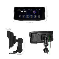 Οθόνη μοτοσικλέτας 6,86” με CarPlay, Android Auto, AirPlay και TPMS 