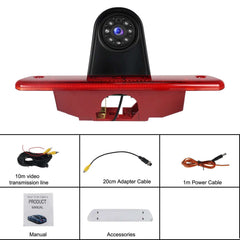 Κάμερα οπισθοπορείας για Toyota Proace 07-16 mm. με σχεδιασμό IP67 και οπτικό πεδίο 140°, με αξεσουάρ και καλώδια στη συσκευασία.