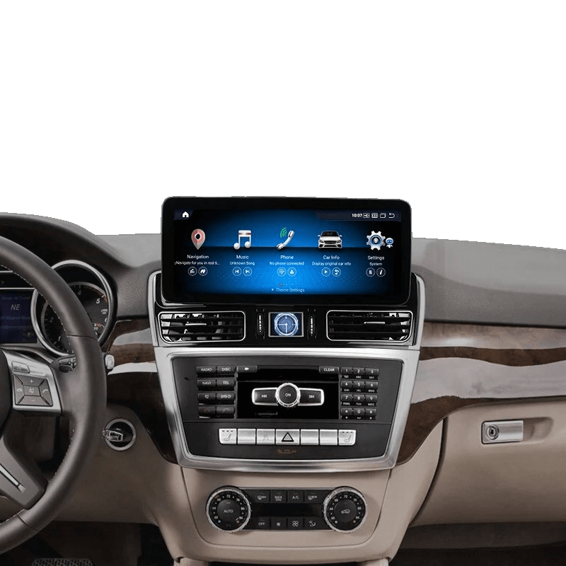 Mercedes-Benz ML 12-15 - 12,5" ραδιόφωνο με Apple CarPlay και Android Auto στο αυτοκίνητο
