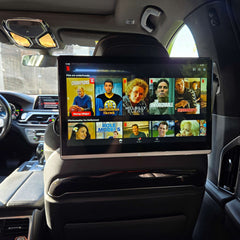 Οθόνη πίσω καθίσματος 14" με Netflix, Youtube, TV2 Play κ.ά. – Bilmedie.dk