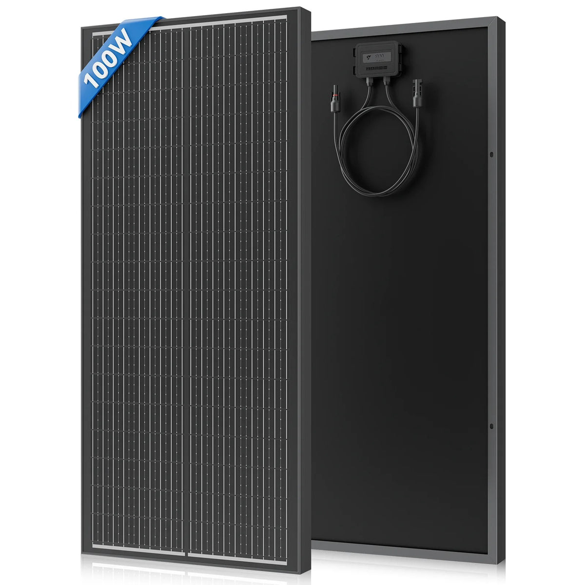 Ηλιακό πάνελ 100W – 2 τεμ. μονοκρυσταλλικά ηλιακά πάνελ (200W συνολικά) 