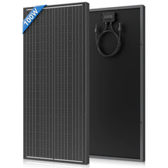 Ηλιακό πάνελ 100W – 2 τεμ. μονοκρυσταλλικά ηλιακά πάνελ (200W συνολικά) 