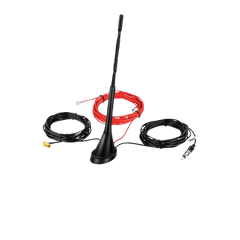 Auto dakantenne – 29 cm, 5 meter kabel, DAB/DAB+/FM/AM met flexibele montage en SMB-connector.