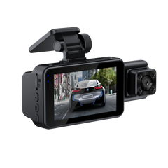 Dual Dashcam με WiFi – Κάμερα εμπρός & καμπίνας (1080p, App, νυχτερινή όραση) 